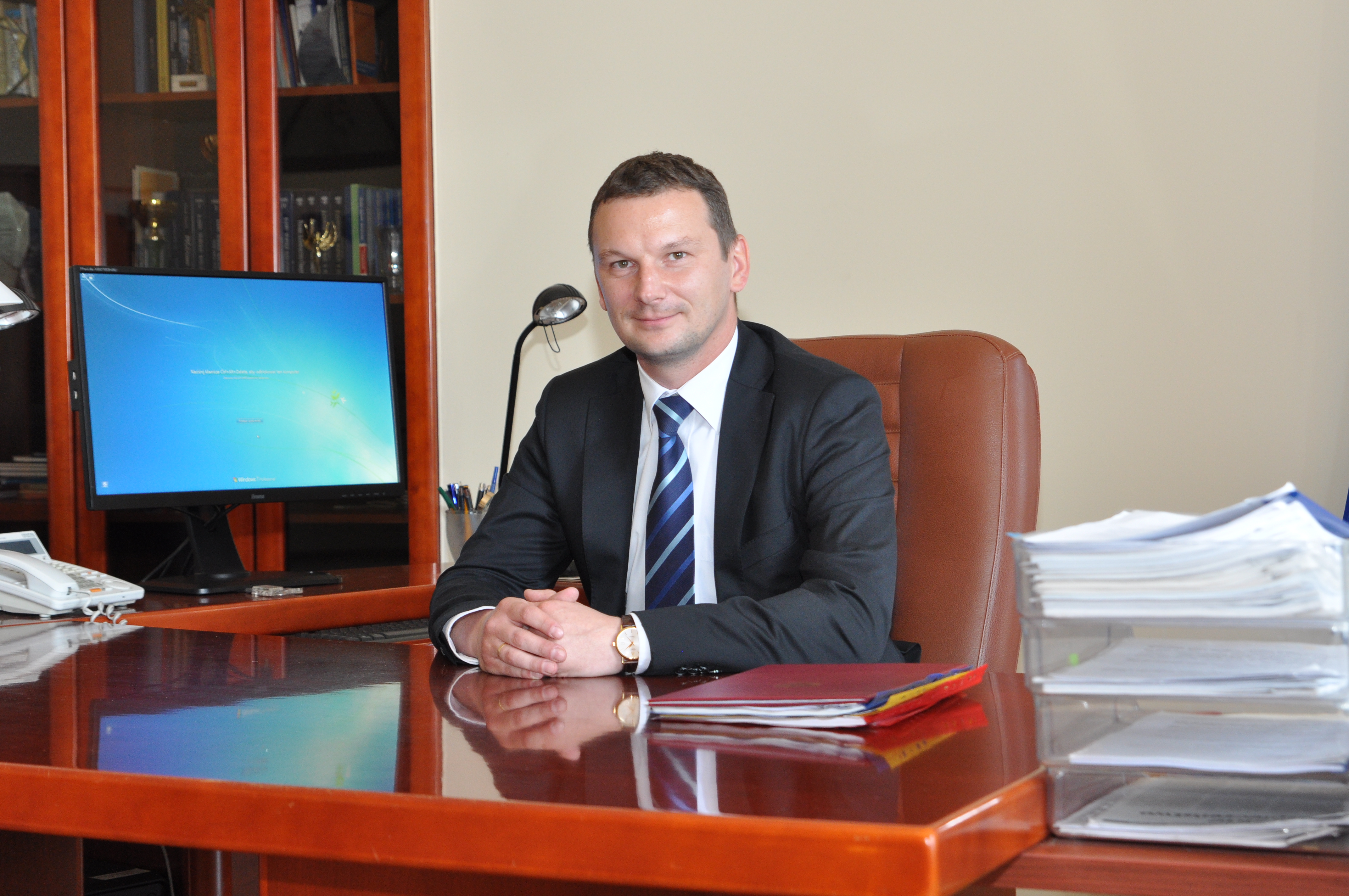 Dyrektor Urzędu Morskiego w Szczecinie Wojciech Zdanowicz