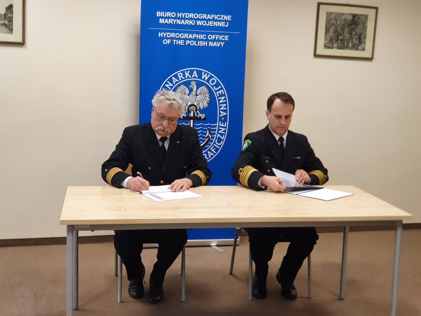 Święto Polskiej Służby Hydrograficznej i podpisanie porozumień o współpracy